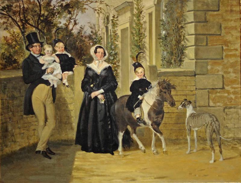 John Frederick Herring Thomas Dawson and His Family oil painting picture